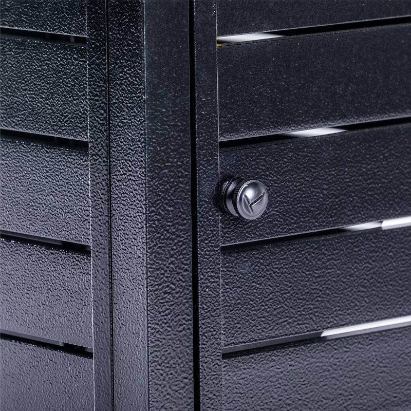 Rectangle Aluminum Fire Pit Table Hammered Black – Legacy Heating