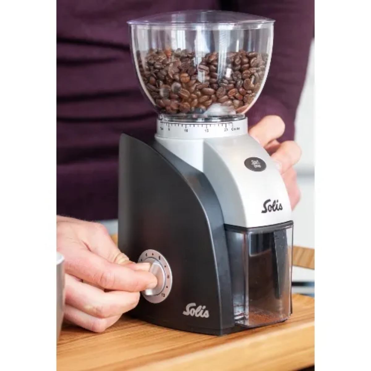 Solis Barista Perfetta Plus Coffee Machine & Scala Plus Grinder