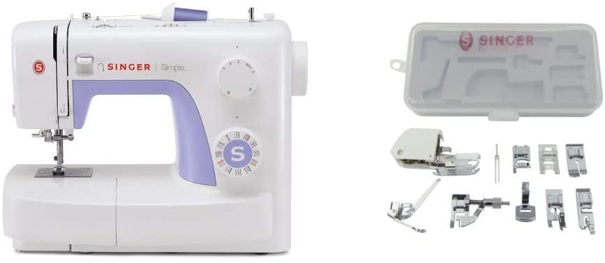 SINGER | Simple 3232 Sewing Machine, White