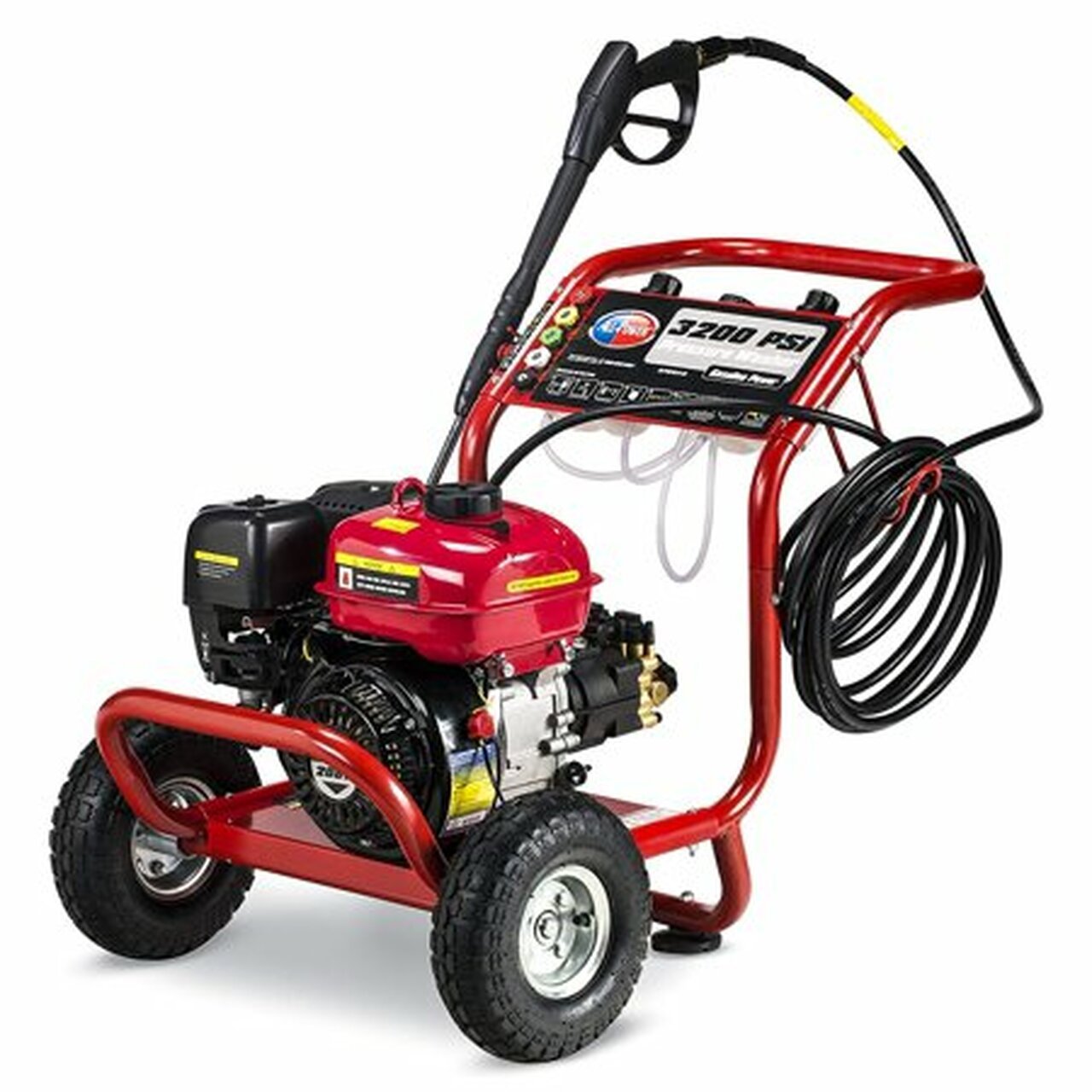 All Power 3200 PSI 2.6 GPM Gas Pressure Washer for Vehicles and Outdoor Cleaning, APW5118
