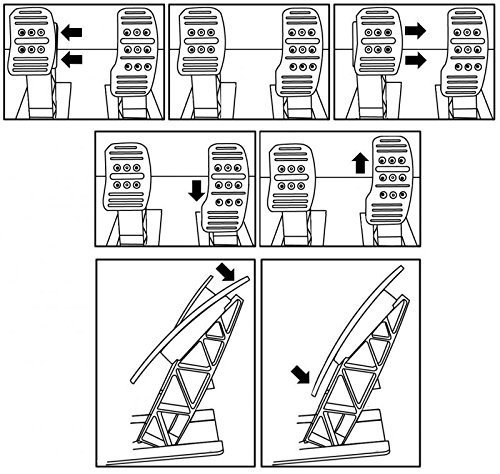 Thrustmaster T3PA Wide 3-Pedal Set Xbox One/PC