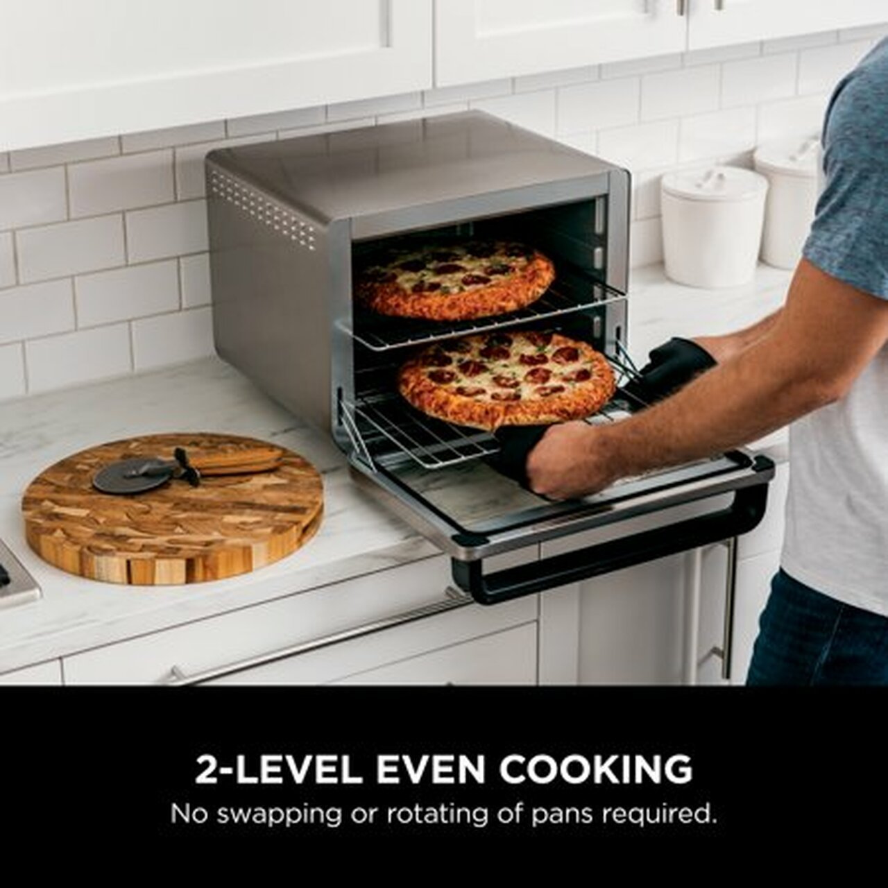 Ninja® DT200 Foodi™ 8-in-1 XL Pro Air Fry Oven, Large Countertop Convection Oven