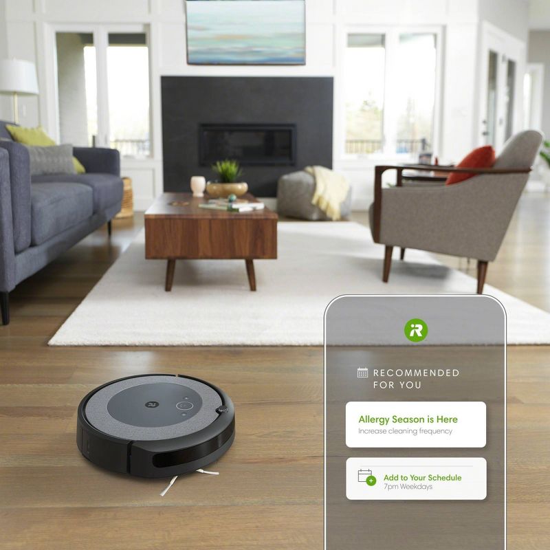 iRobot Roomba i3+ EVO (3550) Wi-Fi Connected Self-Emptying Robot Vacuum – Black – 3550