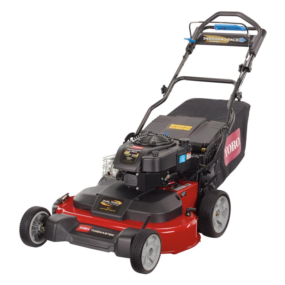 Toro TimeMaster 30 in. Briggs & Stratton Personal Pace Self-Propelled Gas Lawn Mower