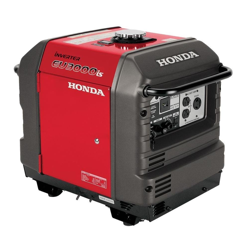 Honda 3000-Watt Gasoline Powered Electric Start Portable Generator