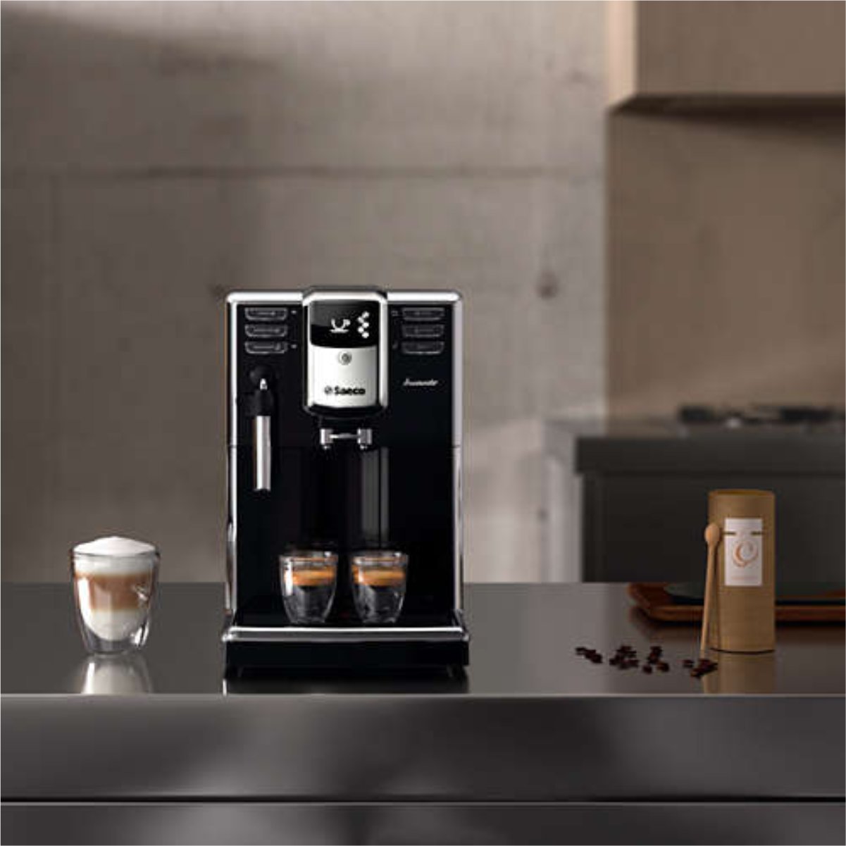 Saeco Incanto HD8911/48 Super Automatic Espresso Machine (Black) – REFURBISHED