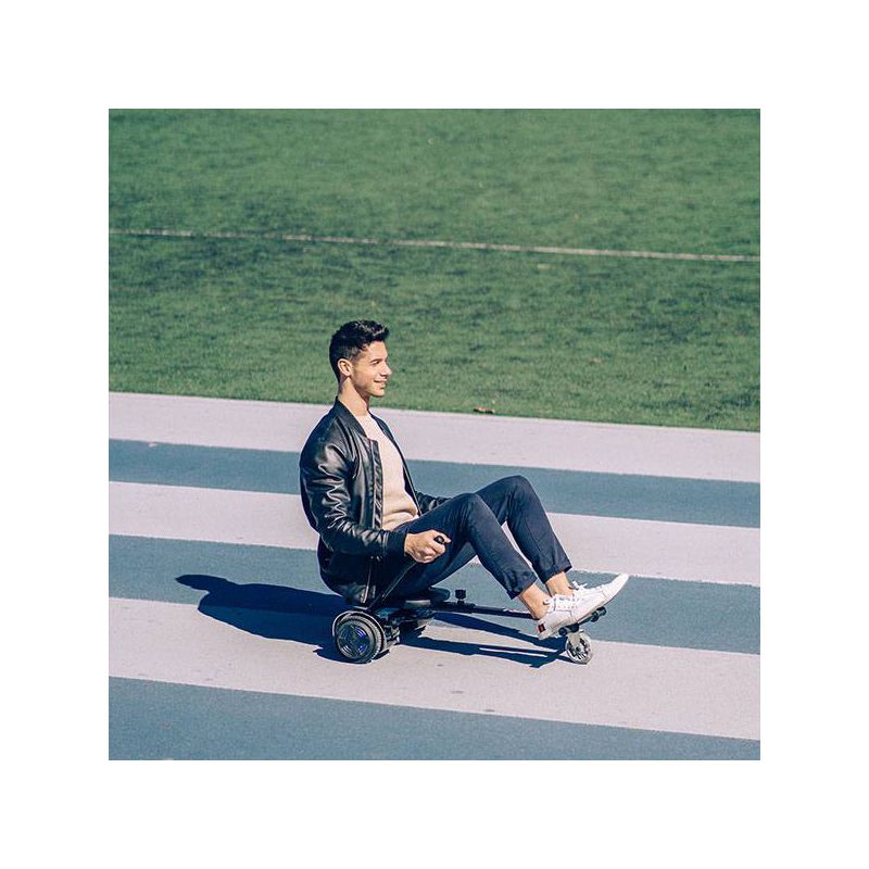 Hover-1 Chrome 2.0 Hoverboard/Buggy Combo – Black