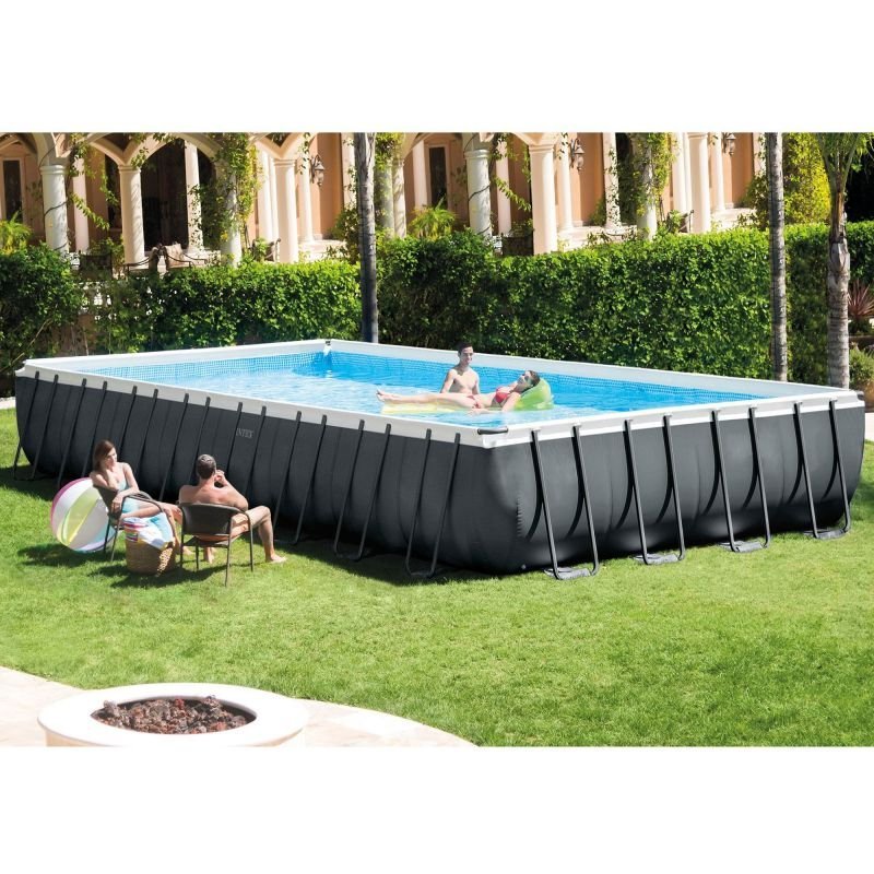 pool Intex-26367EH 24' x 12' x 52″ Rectangular Ultra XTR Frame Swimming Pool w/ Pump