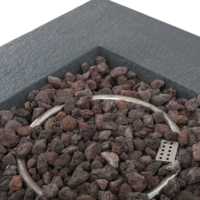 Chesney 32″ Light Weight Concrete Fire Pit – Christopher Knight Home