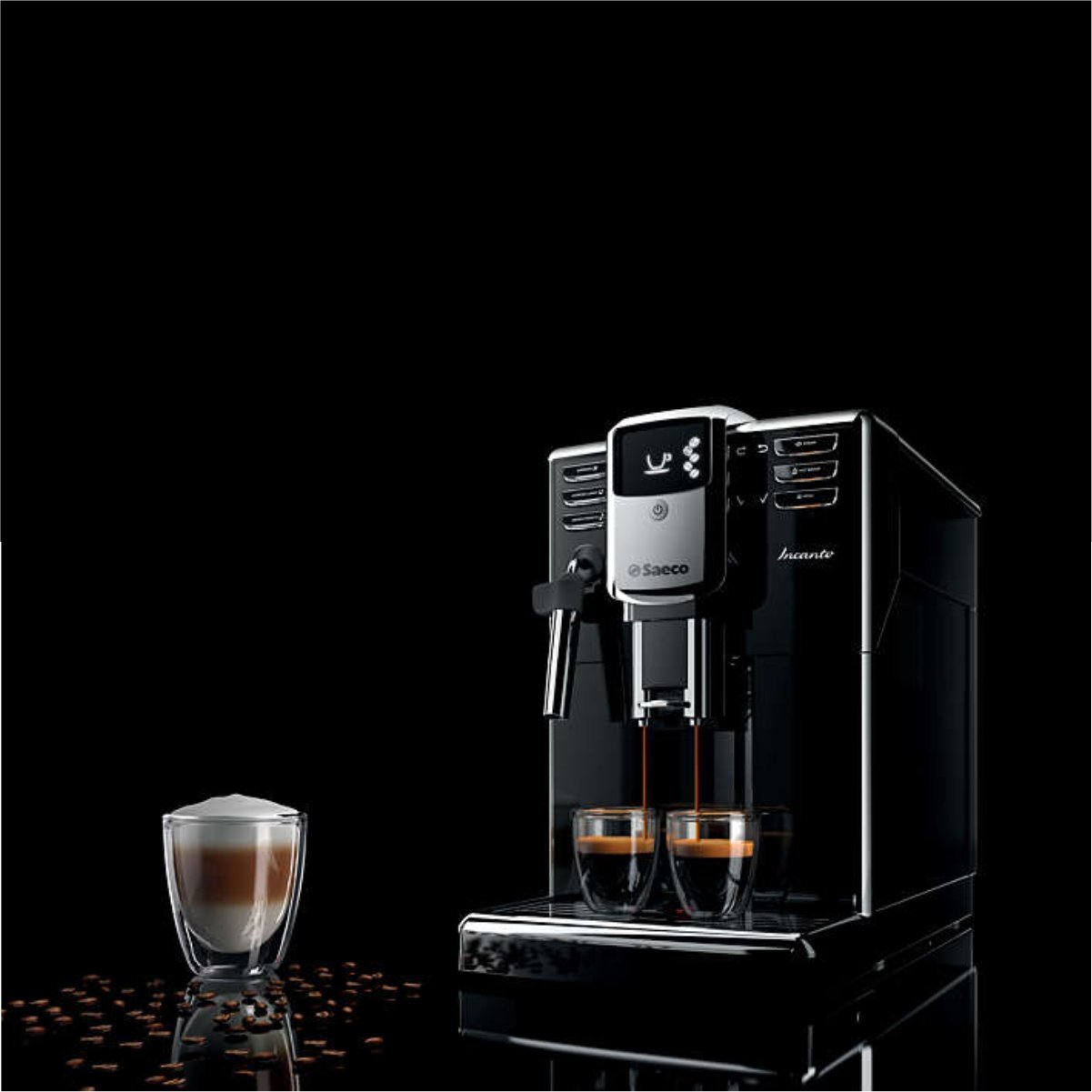 Saeco Incanto HD8911/48 Super Automatic Espresso Machine (Black) – REFURBISHED