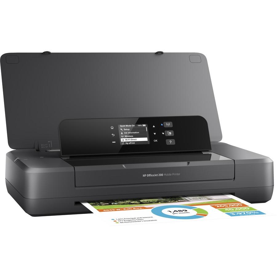 CZ993A#B1H HP Officejet 200 Portable Inkjet Printer – Color