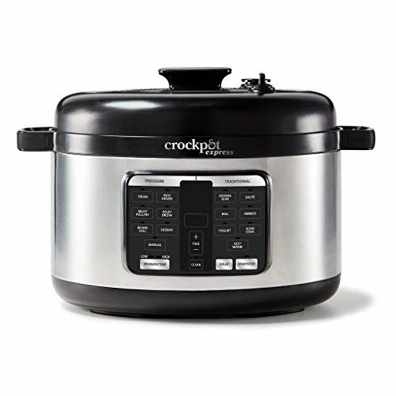 Crock-pot 2109296 Express Pressure Cooker, 6-Quart, Stainless Steel