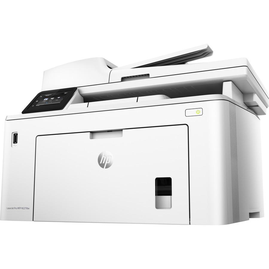 G3Q75A#BGJ HP LaserJet Pro M227fdw Wireless Laser Multifunction Printer – Monochrome