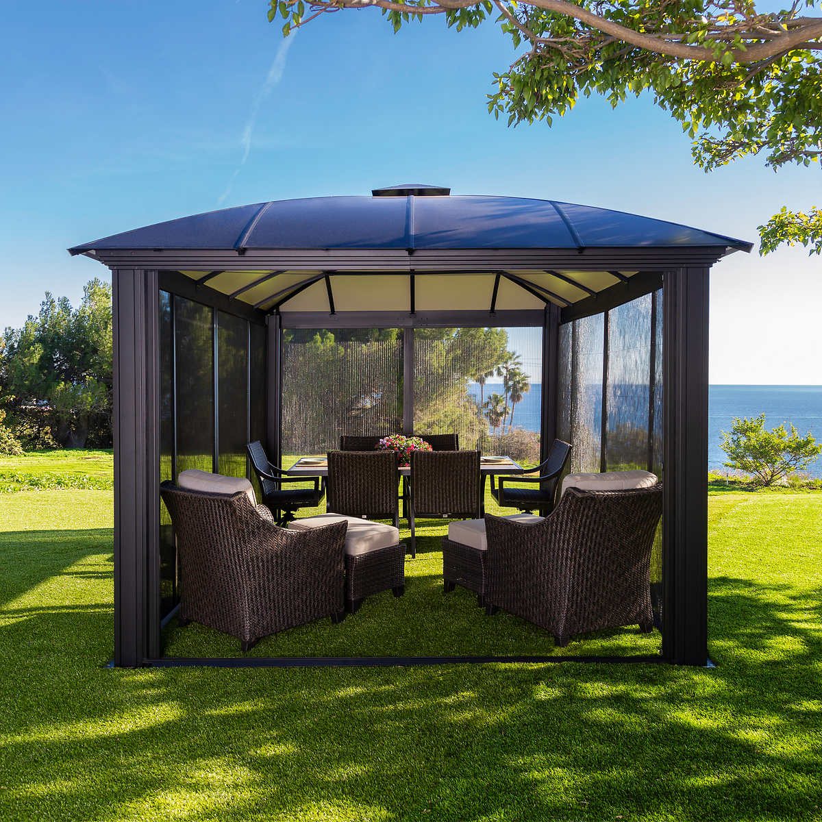 Paragon Siena Aluminum 11 ft x 14 ft Gazebo