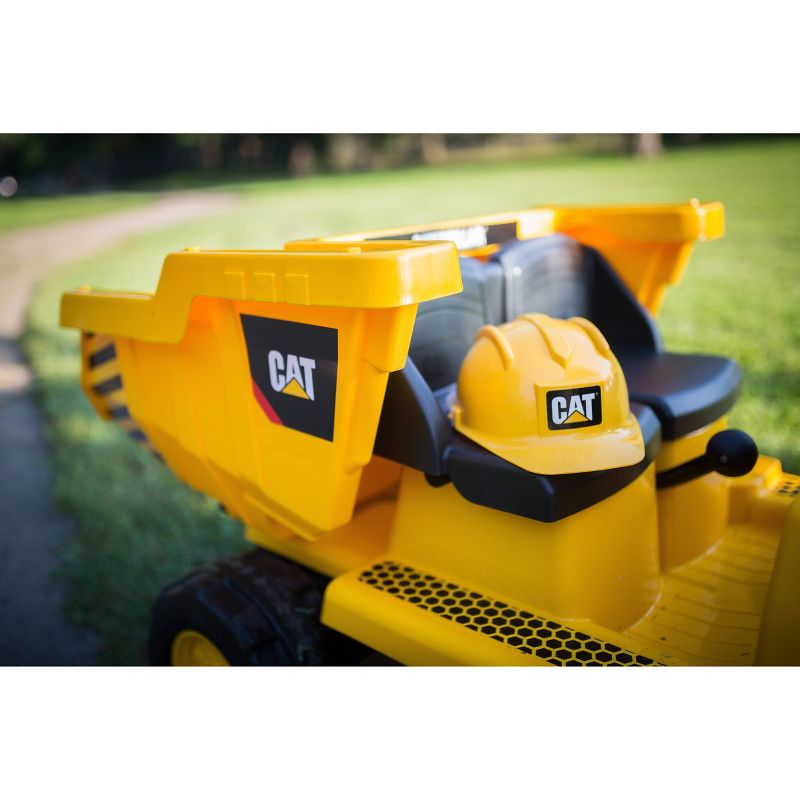 Kid Trax 12V CAT Mining Dumptruck Powered Ride-On – Yellow