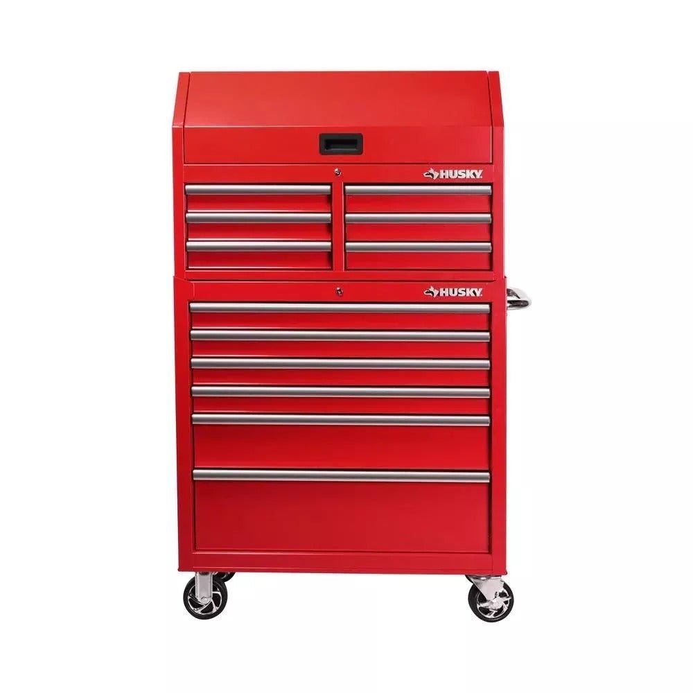 Husky 36 in. 12-Drawer Tool Chest and Cabinet Combo