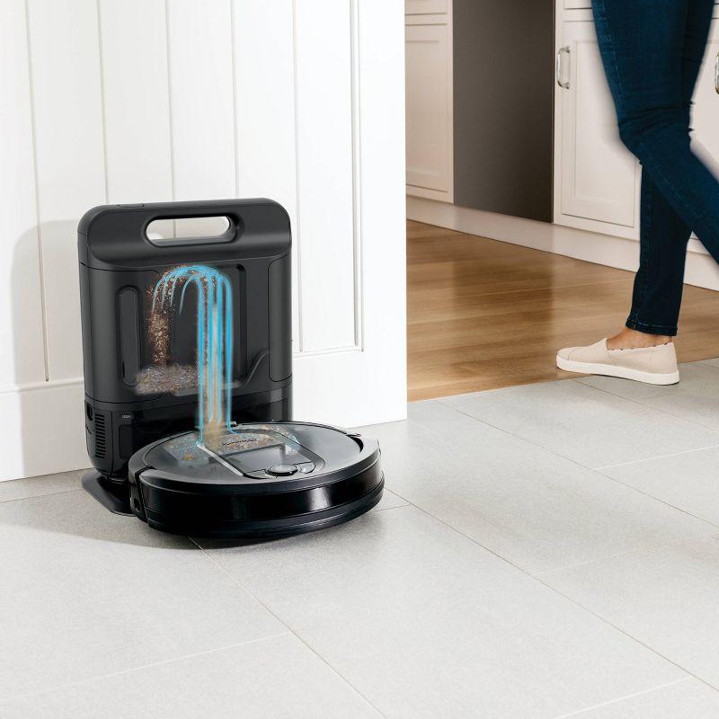 Shark IQ Wi-Fi Connected Robot Vacuum with XL Self-Empty Base – RV1001AE