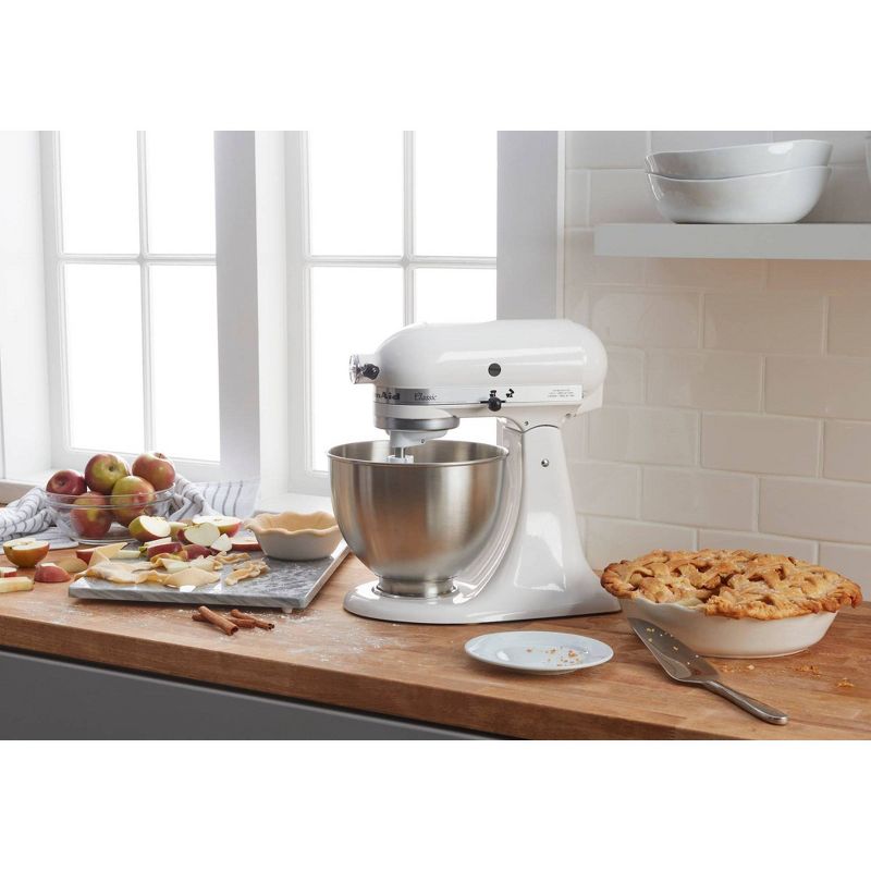 KitchenAid Classic 4.5qt Stand Mixer – White