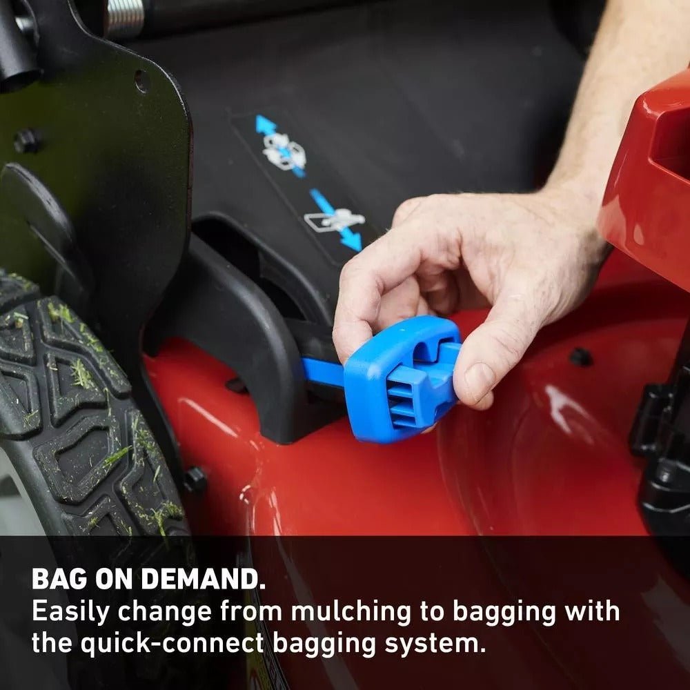 Recycler 22 in. Briggs & Stratton SmartStow Personal Pace High-Wheel Drive Gas Self Propelled Lawn Mower