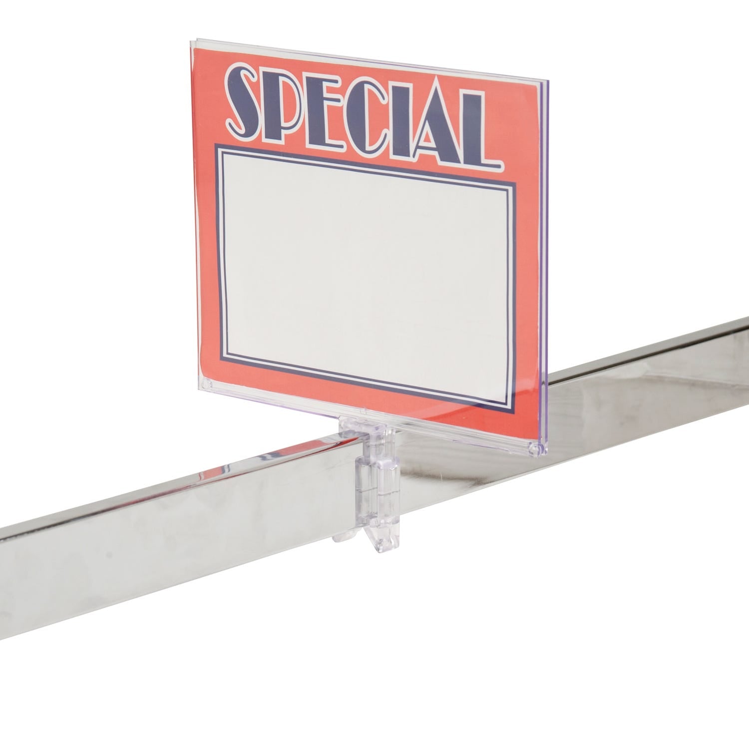 Econoco Polycarbonate Sign Holder With Clamp (24 Pcs. Per Carton)