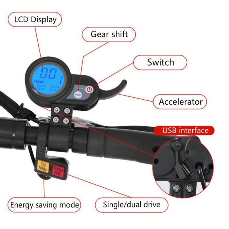 NanRobot D4+2.0 Foldable Lightweight 10