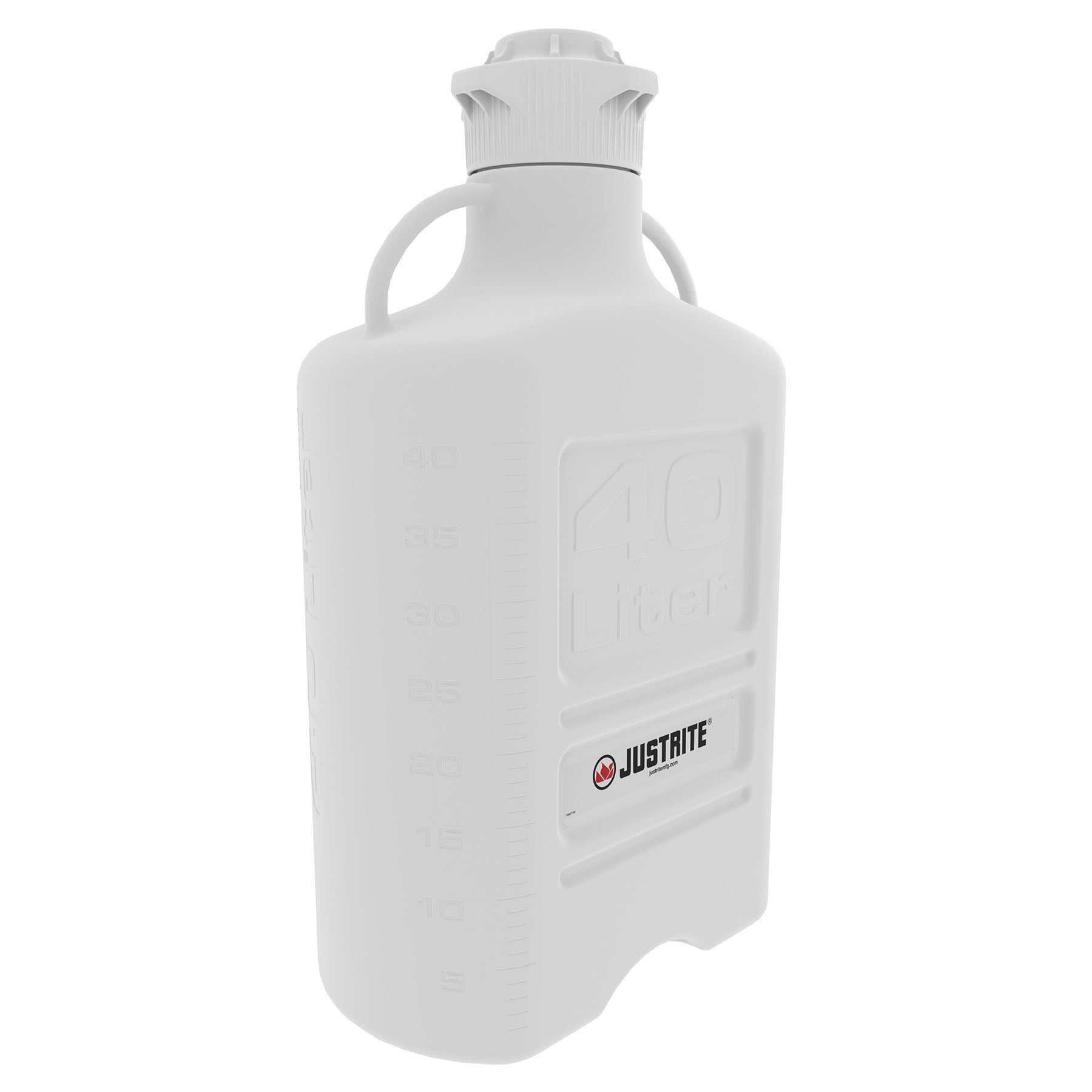 Justrite Carboy, Polypropylene (PP), 120mm Cap