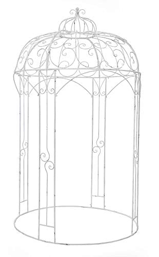 Anderson's White Metal Gazebo Event Decoration Kit - 8.5 feet x 5 feet