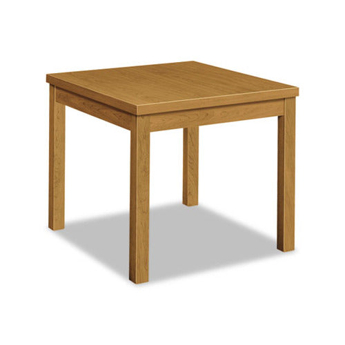 HON Laminate Occasional Table, Square, 24w x 24d x 20h, Harvest