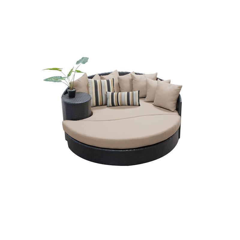 Belle Circular Sun Bed - Outdoor Wicker Patio Furniture