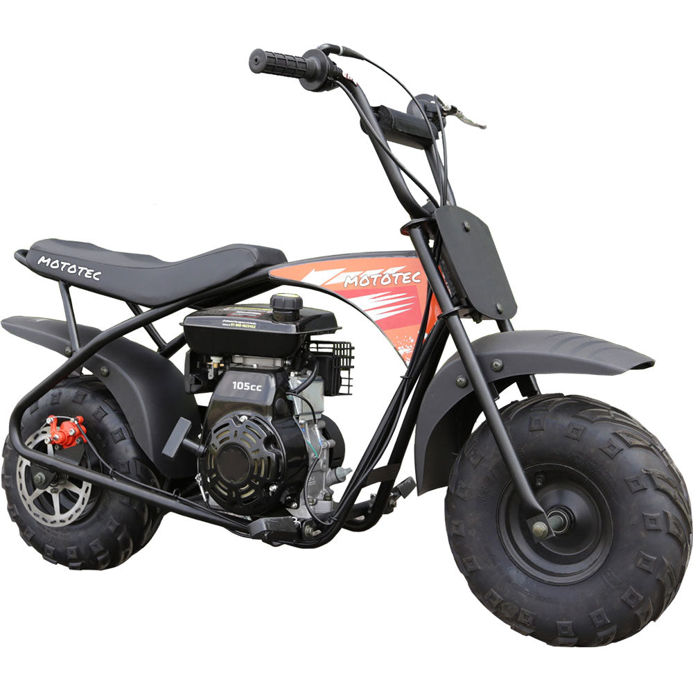 MotoTec 105cc 3.5HP Gas Powered Mini Bike
