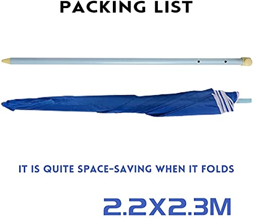 ンリアンに聞-花ラック Outside Umbrella for Patio Patio Umbrella Outdoor Beach Umbrella with Steel Poles Garden Patio Sun Shade Parasol