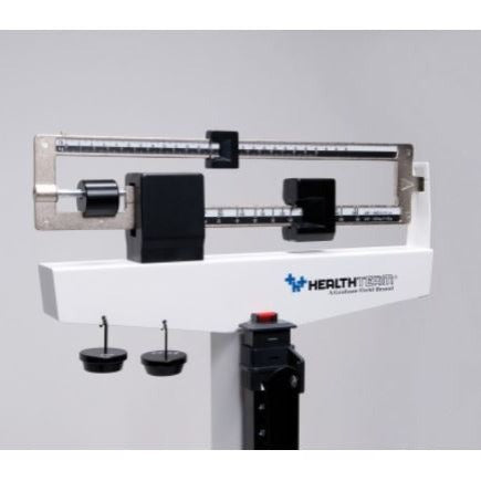 Graham Field Physician Mechanical Beam Scale with Wheels