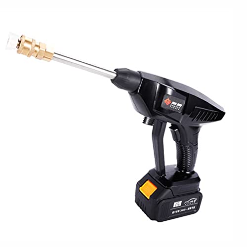 Wireless high-Pressure car Washer, Battery-Powered Portable high-Pressure Cleaner, Household high-Pressure Washer Spray Gun kit, can be Used in Cars, Gardens, terraces