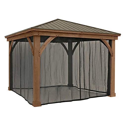 ANTONIO CABRERA HOME COLLECTION Gazebo Mosquito Mesh Kit for 12x14 Wood Gazebo