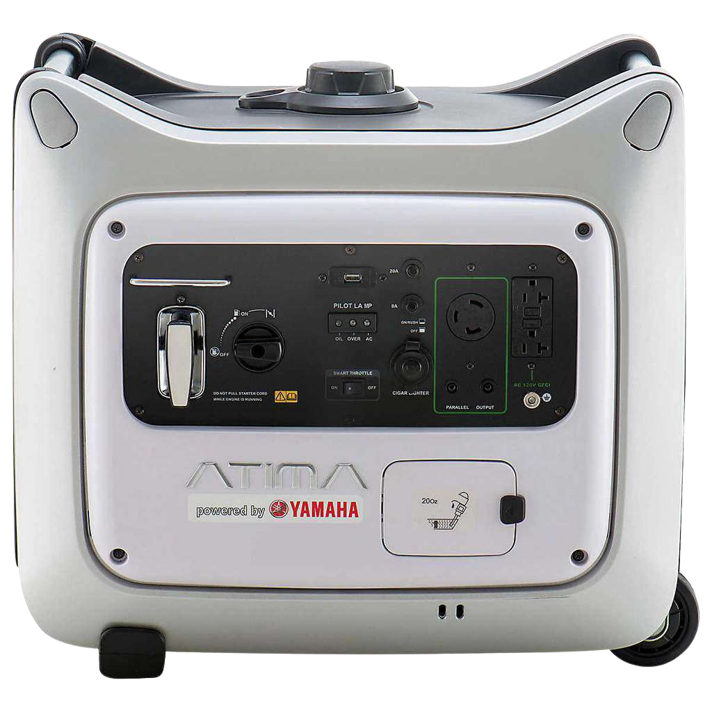 Atima AY3000i 2600W/3000W Yamaha Engine Metal Housing Portable Gas Inverter Generator Manufacturer RFB