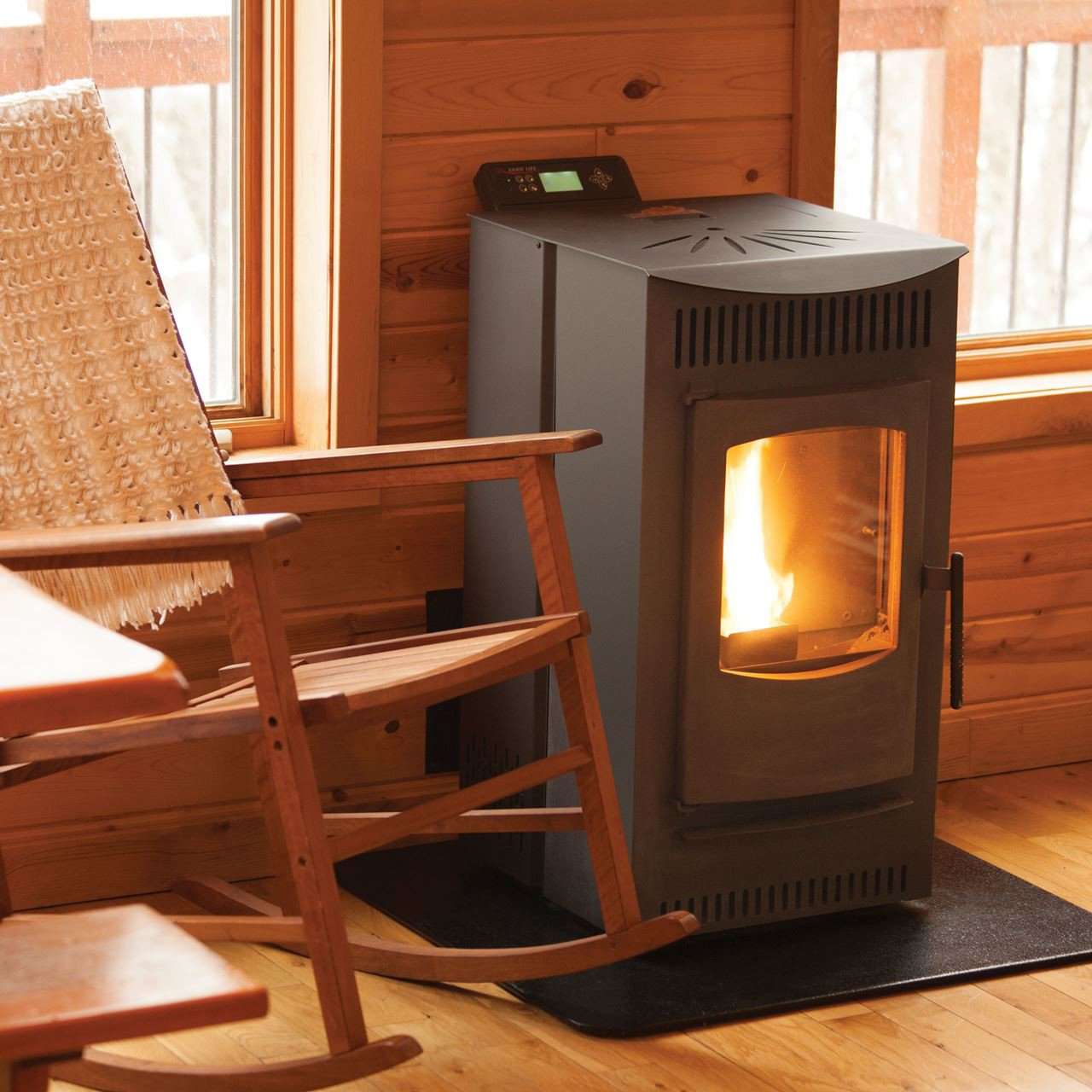 Castle Serenity Wood Pellet Stove 1,500 sq. ft. New