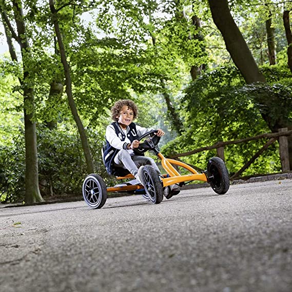 Berg Buddy B-Orange Kids Pedal Car Go Kart 3-8 Years