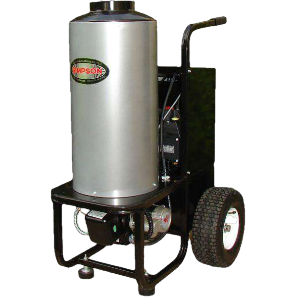 Simpson MB1223 Brute Series 1500 PSI 1.8 GPM Hot Water Electric Powered Pressure Washer New