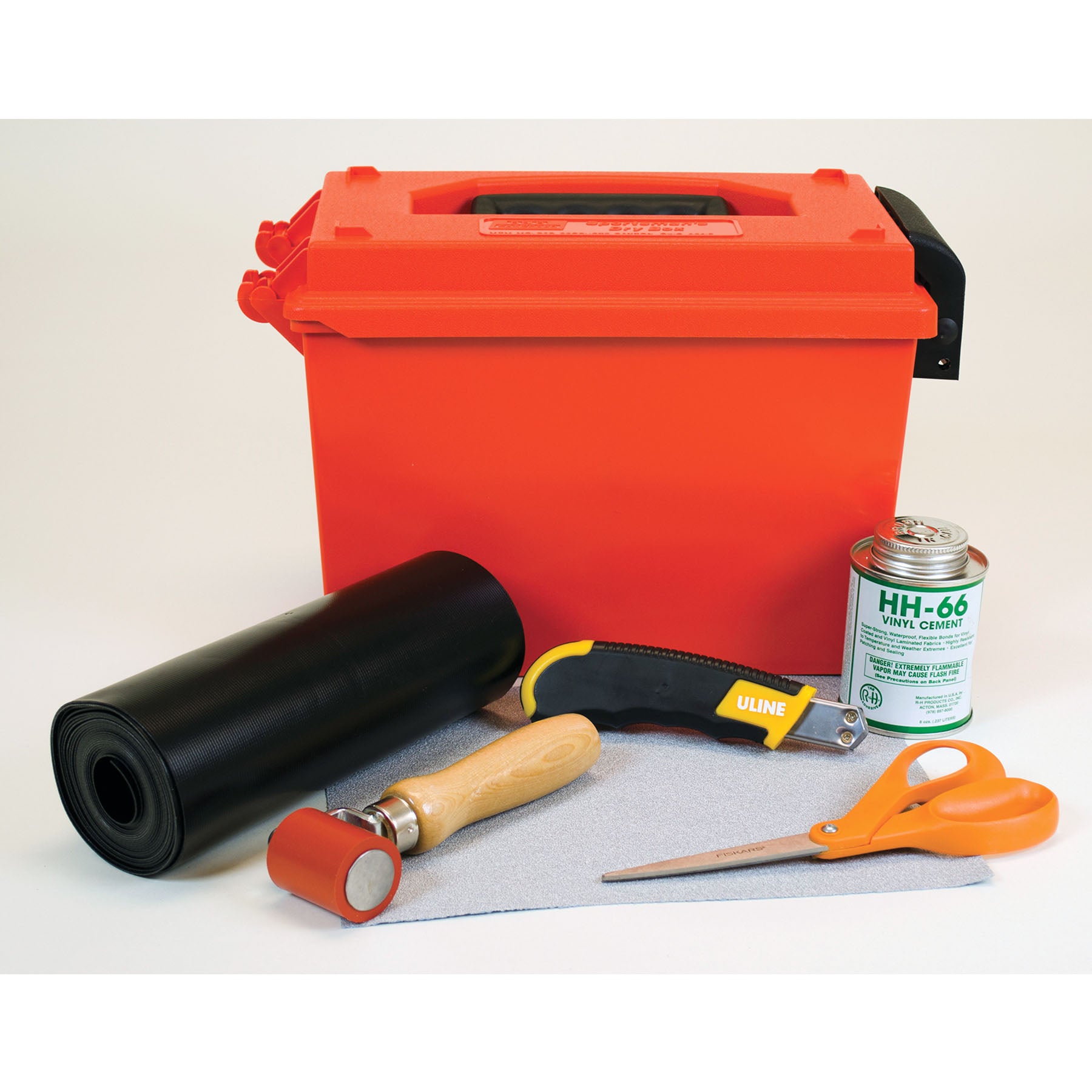 Justrite Modified PVC Coated Fabric Repair Kit Without Heat Gun