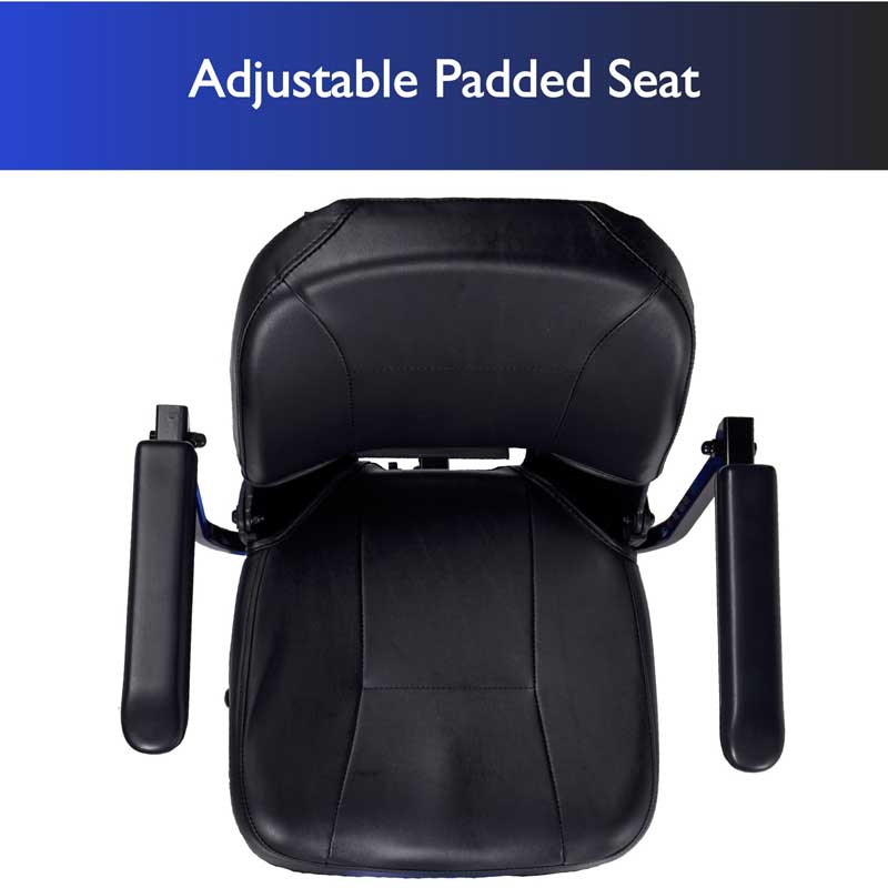 Zip'r 4 XTRA Traveler Long Range Mobility Scooter Blue New