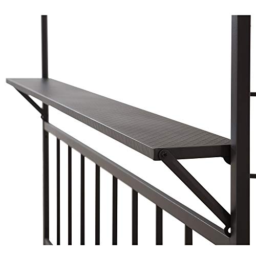 Sunjoy Havana 11 ft. x 13 ft. Brown Steel Hexagon Gazebo with 2-tier Khaki Dome Canopy