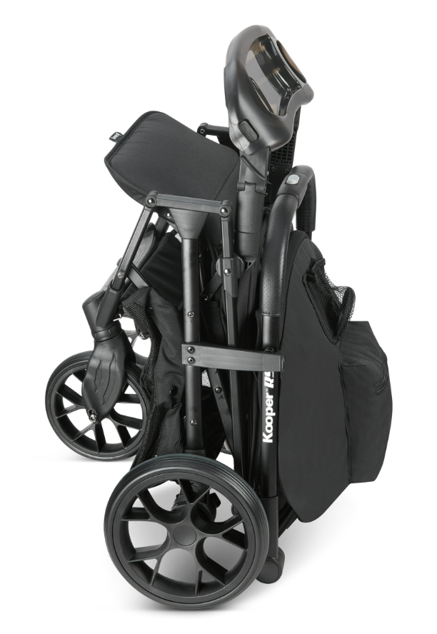Joovy Kooper RS Single Stroller With Snack Tray Black New