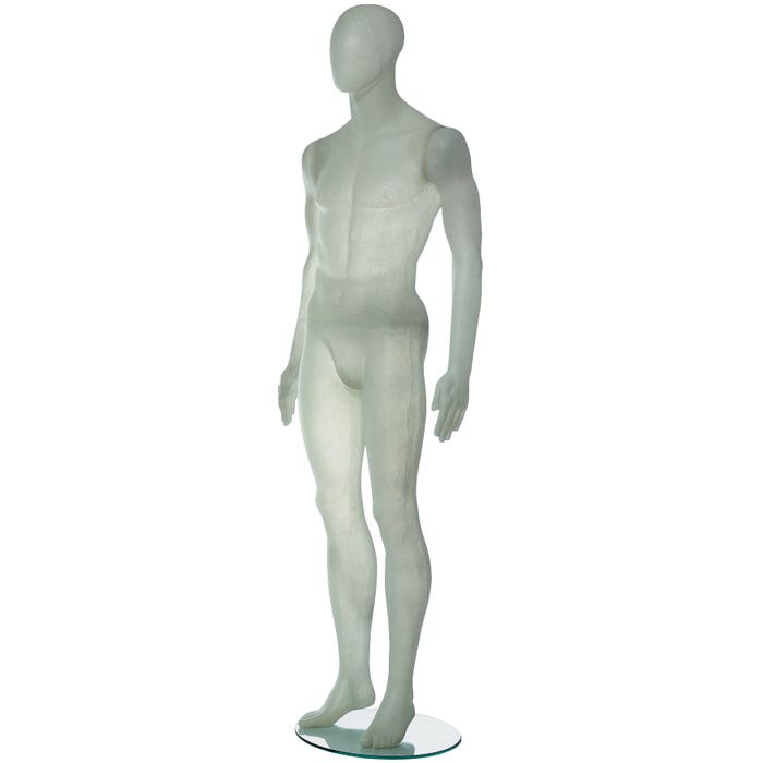 Econoco Translucent Fiberglass Male w/ Oval Head