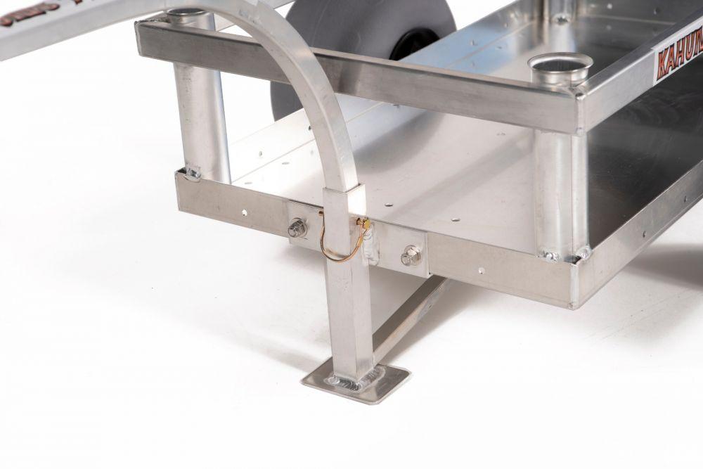 Alumacart Bimini Beach and Fishing Wagon with Rod Holders With No Hitch New