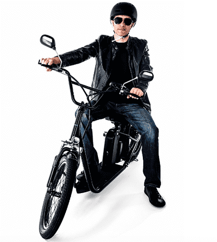 ARTNIN 350W 36V Sit or Stand Lithium Ion Electric Kick Scooter Black New