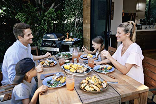 Weber 85012001 Pulse 2000 Cart Electric Grill, Black