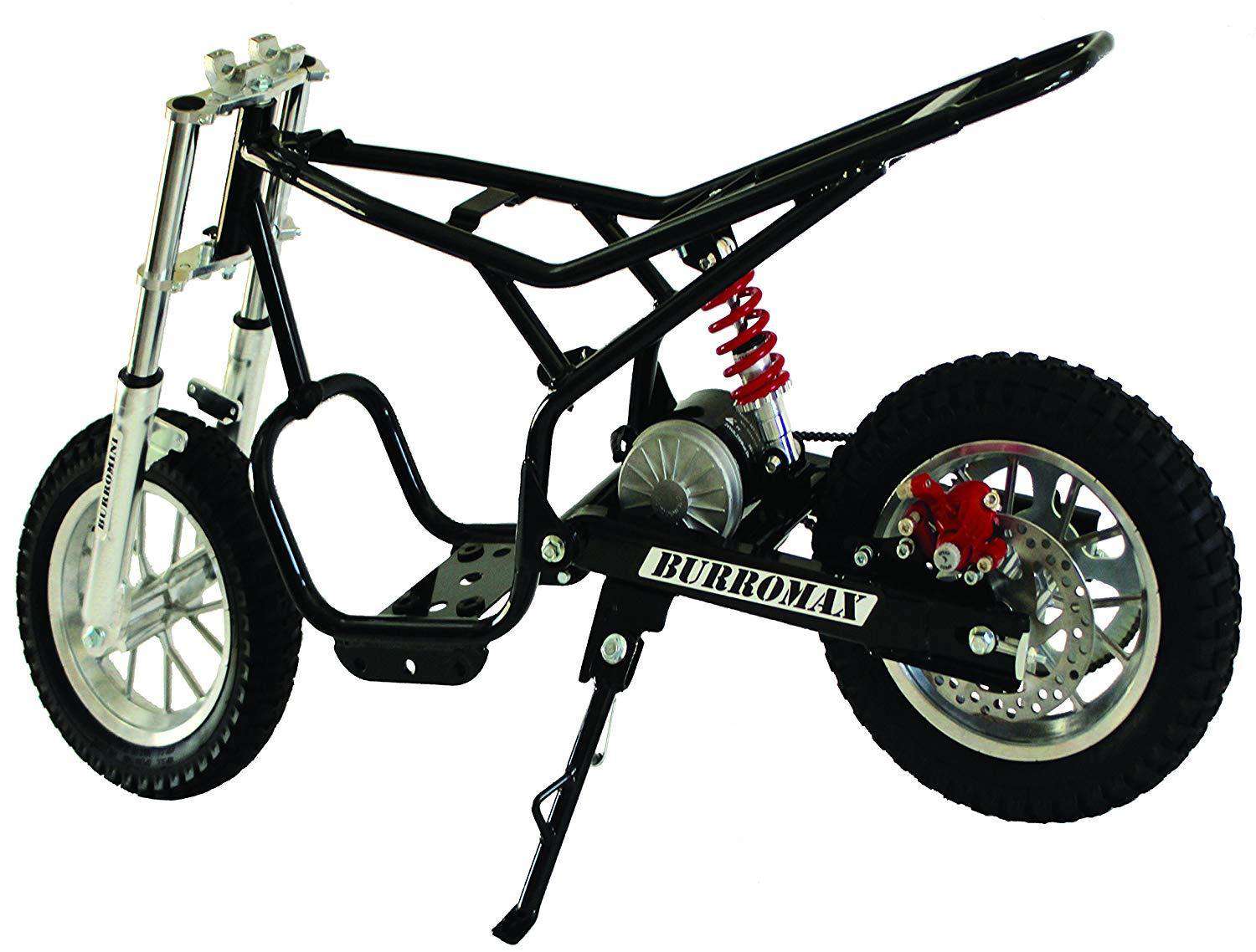 Burromax TT250 24V 250W Kids Off Road Electric Ride On Mini Pocket Dirt Bike Blue New