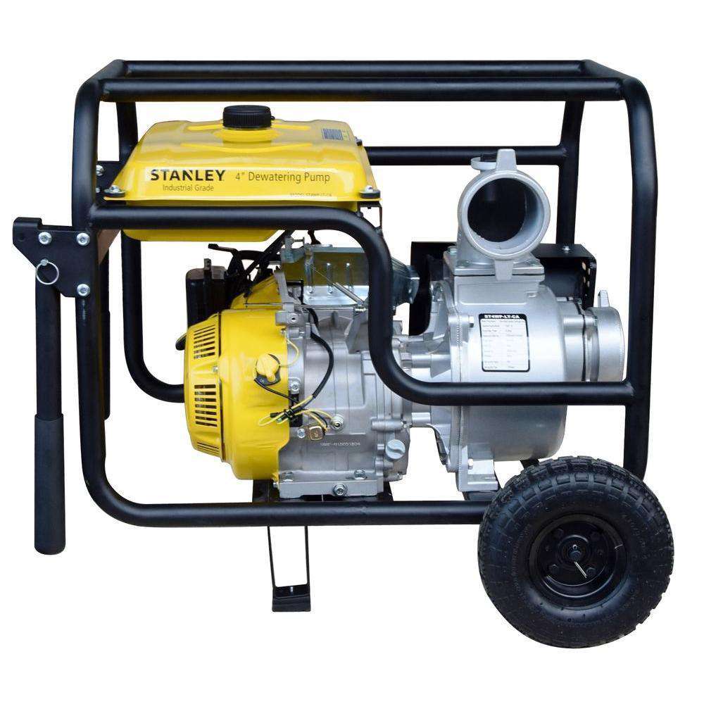 Stanley ST4WPLT-CA 13 HP 4 in. Suction Non-Submersible Displacement Water Pump New