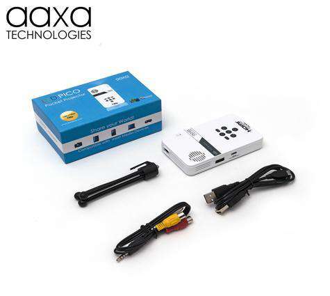 AAXA LED Pico Pocket Micro Mini Projector 25 Lumens New