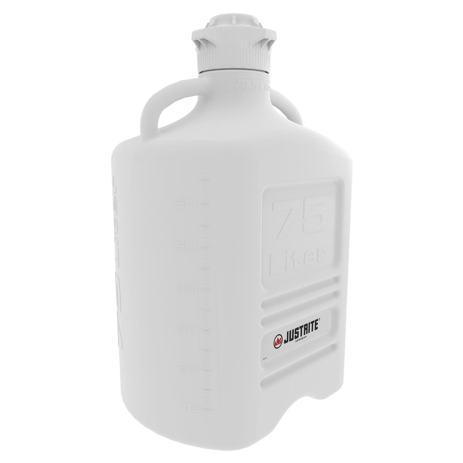 Justrite Carboy, Polypropylene (PP), 120mm Cap
